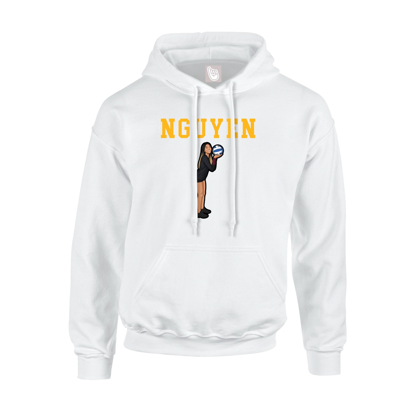 Youth Hoodie — Shirsey in White