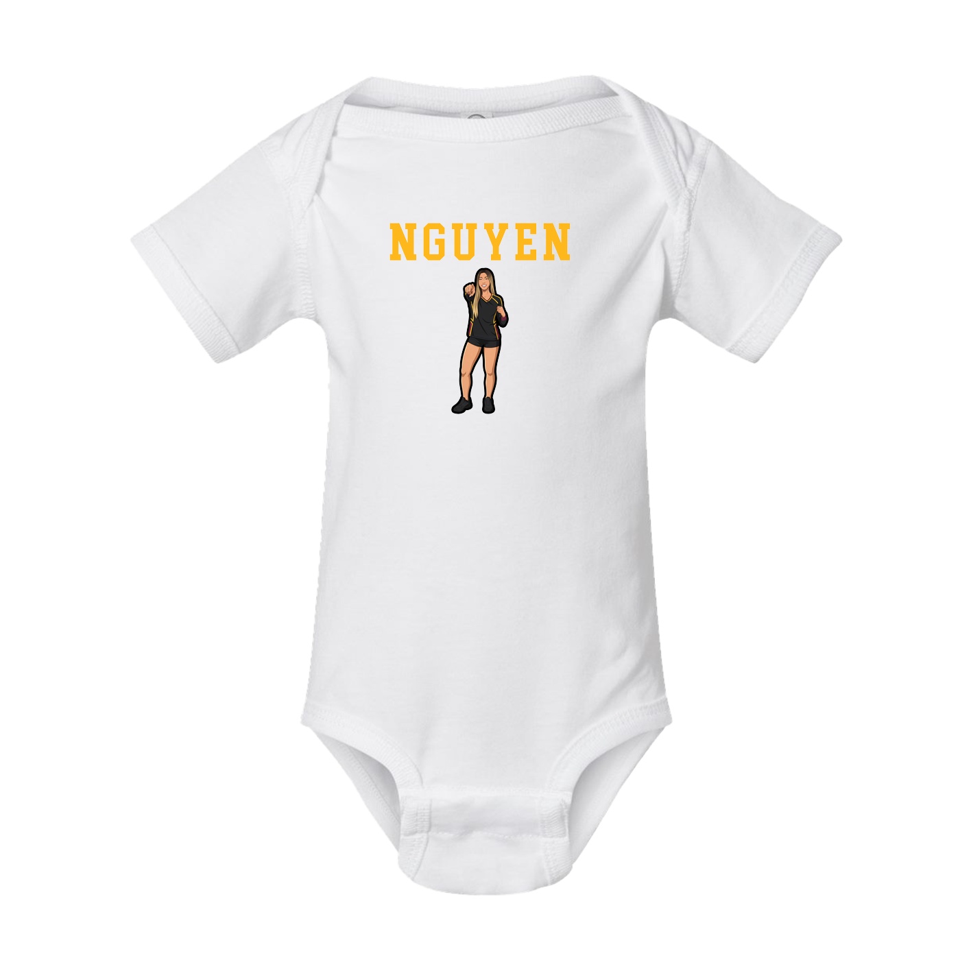 Baby Onesie — Shirsey in White