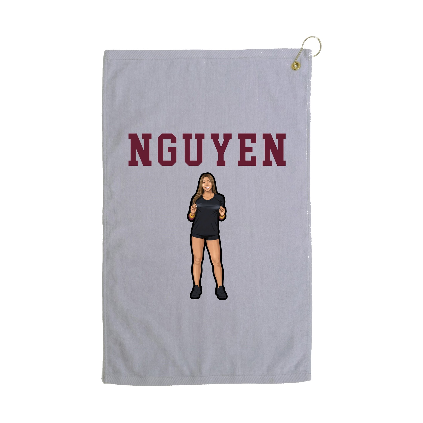 Golf Towel — Shirsey in Grey
