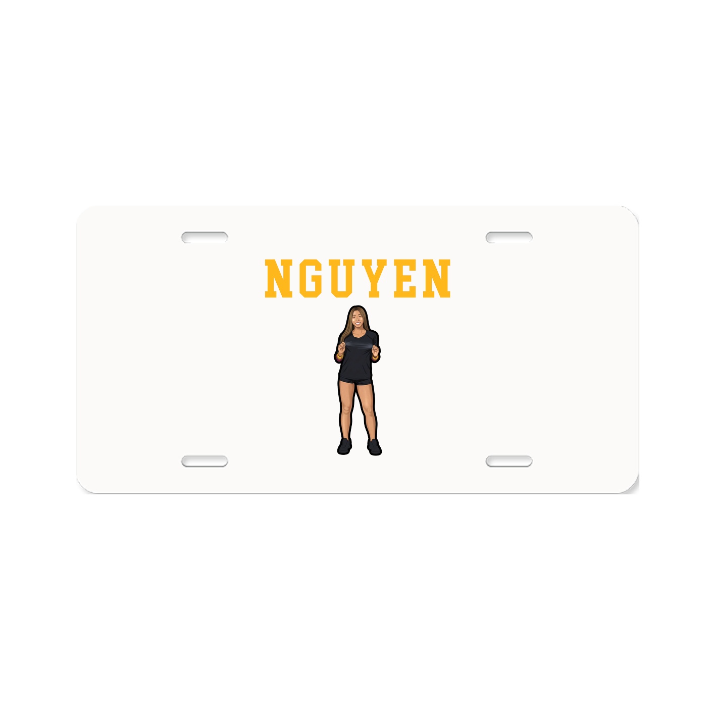 License Plate — Shirsey in Classic