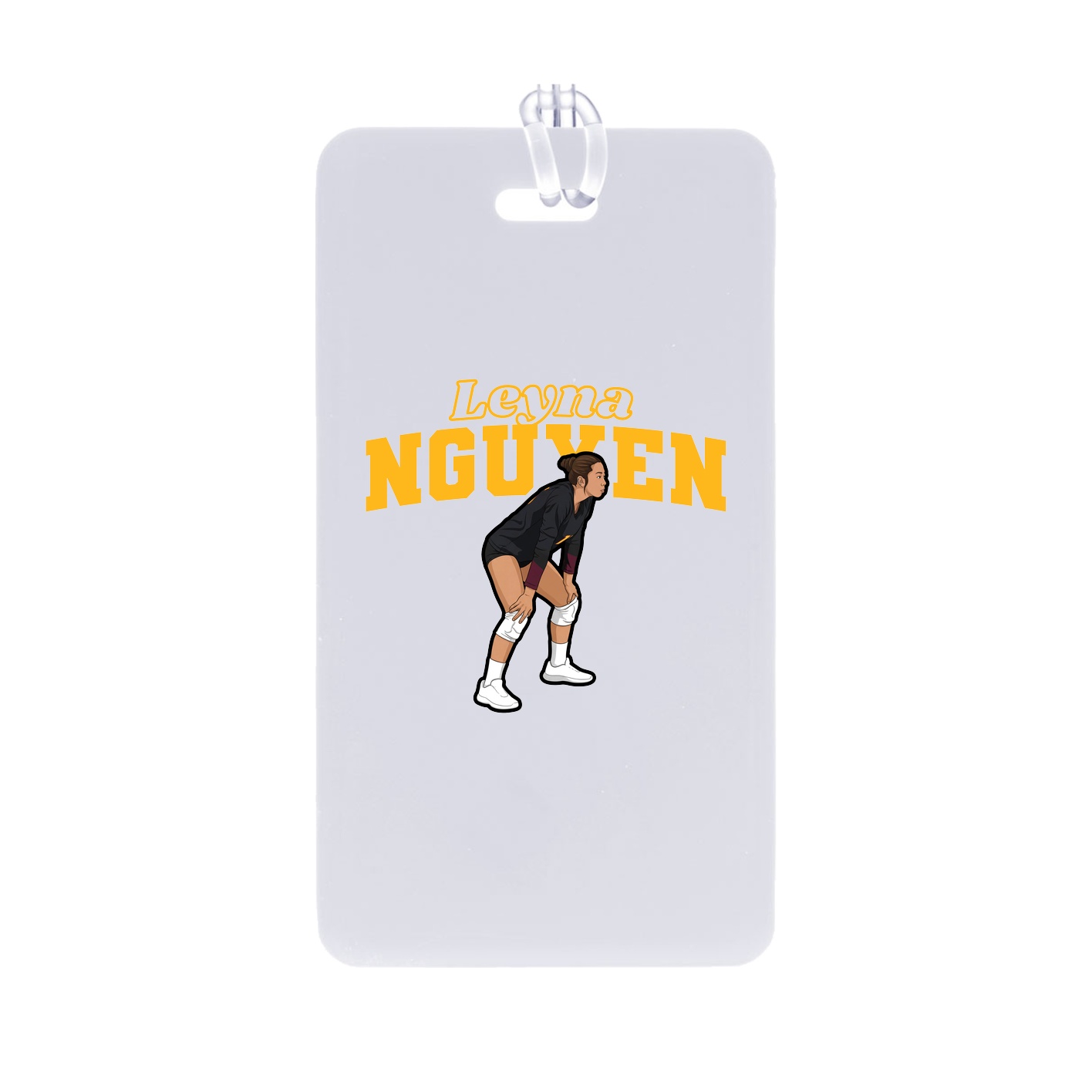 Bag Tag — Name Arch in Classic