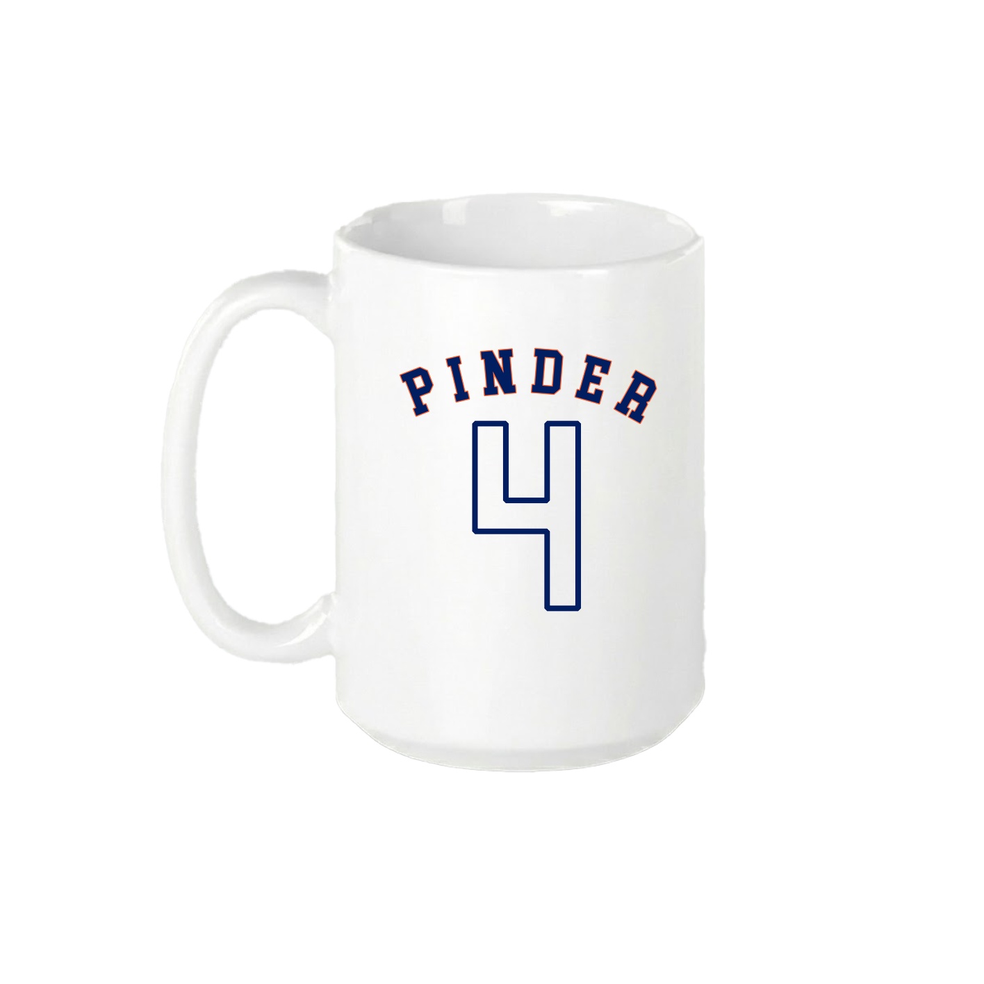 15oz Coffee Mug — Shirsey Arch in White