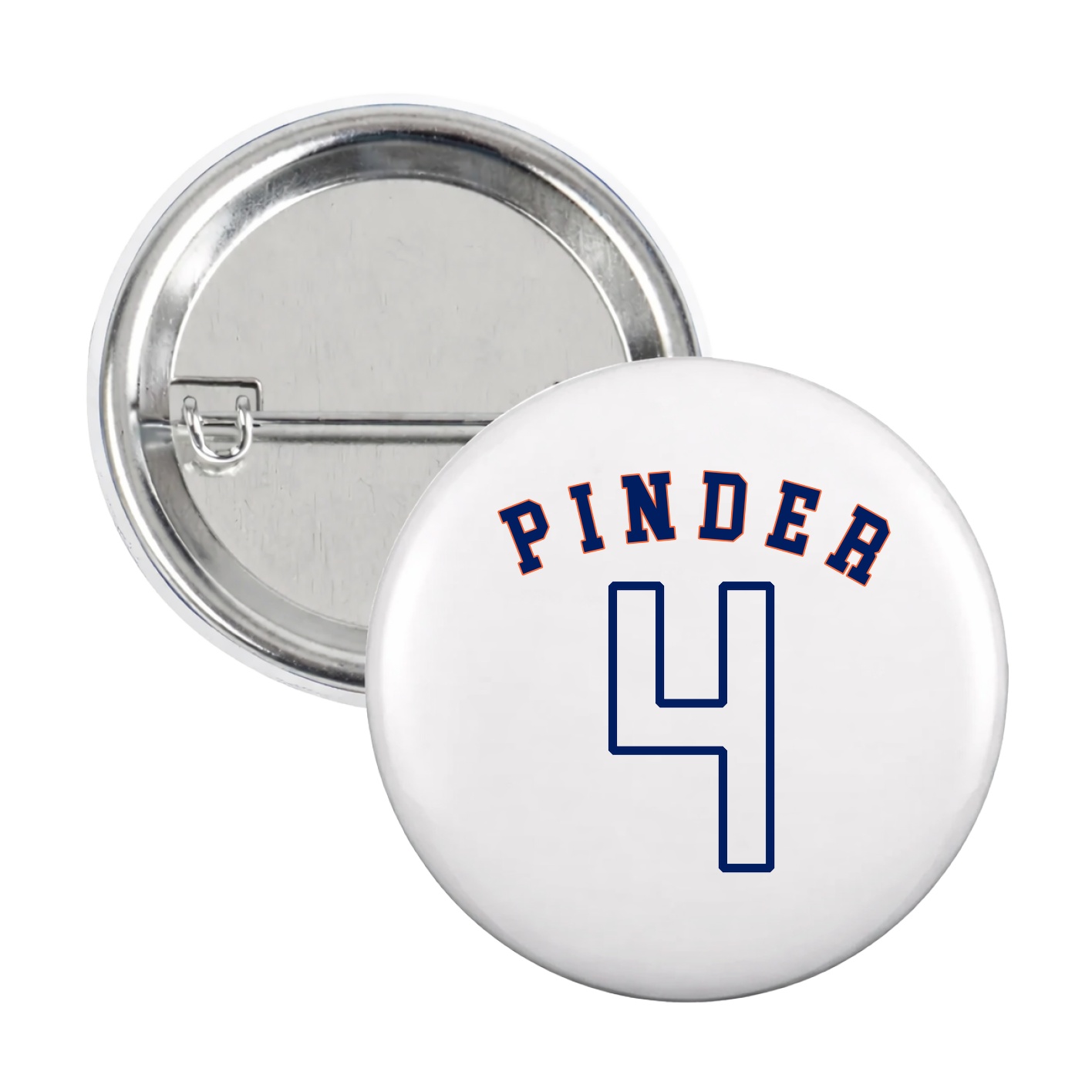 Game Day Button — Shirsey Arch in White
