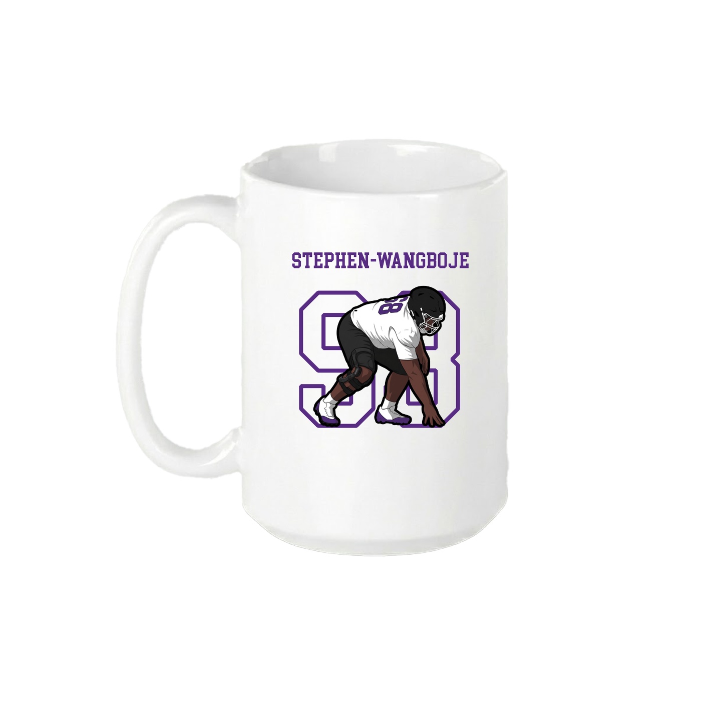 15oz Coffee Mug — Shirsey in White