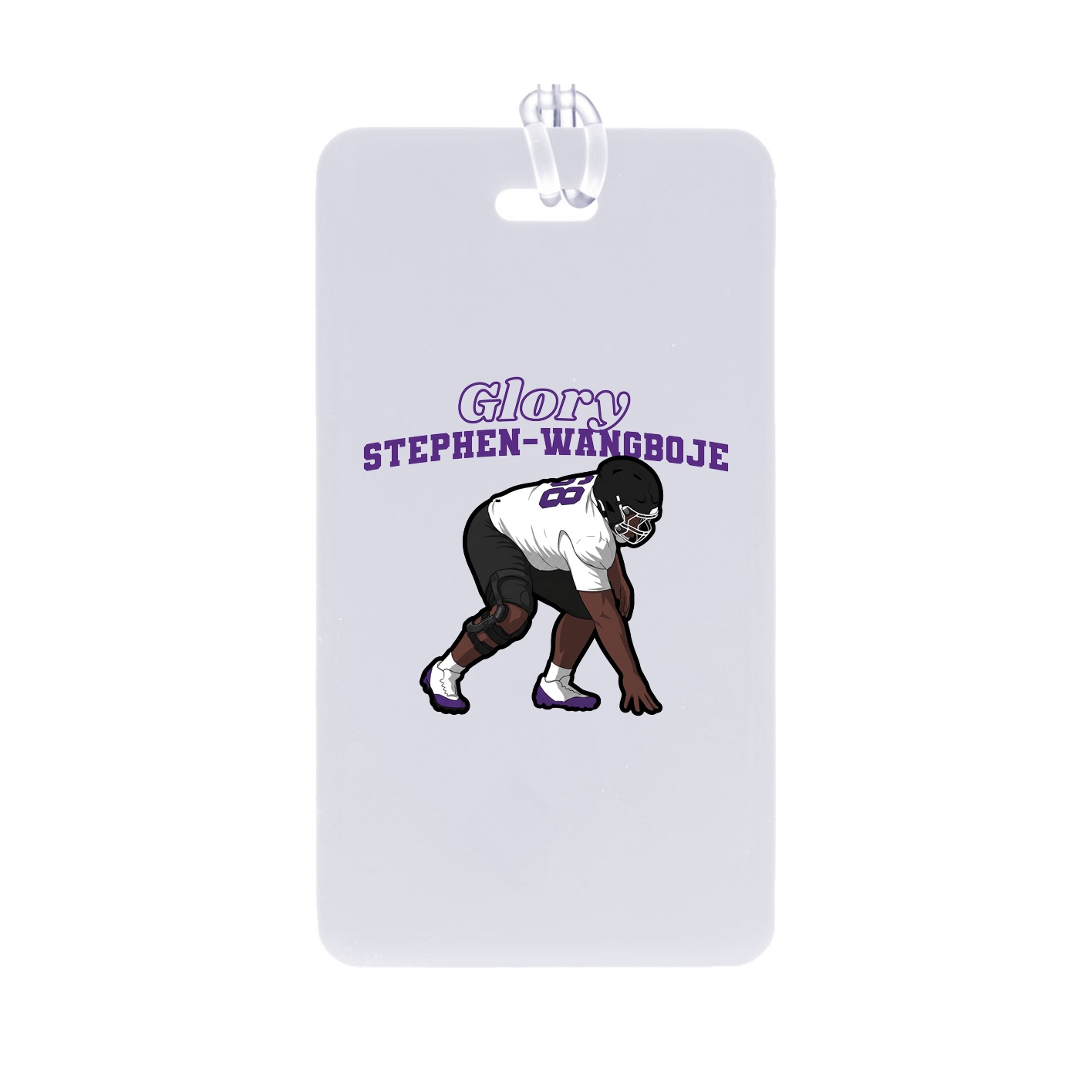 Bag Tag — Name Arch in Classic