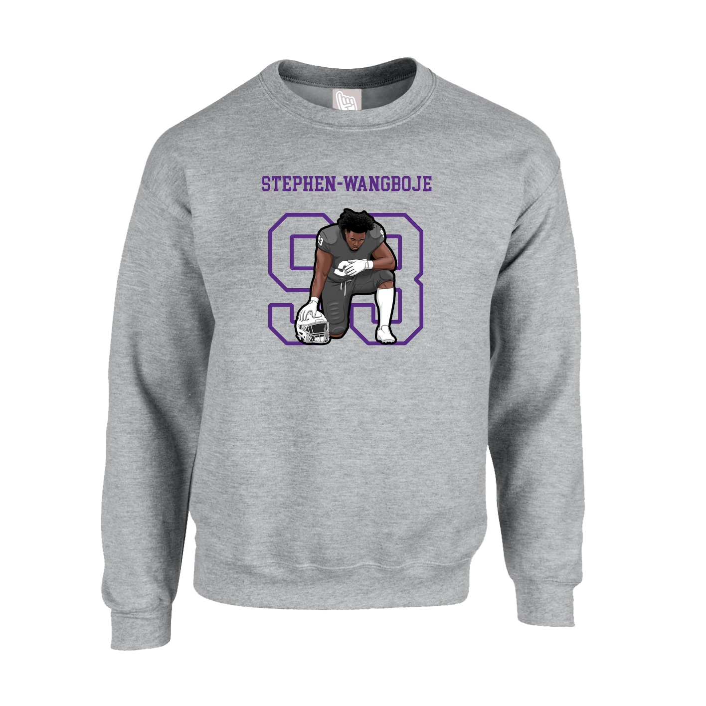 Fleece Crew — Shirsey in Grey