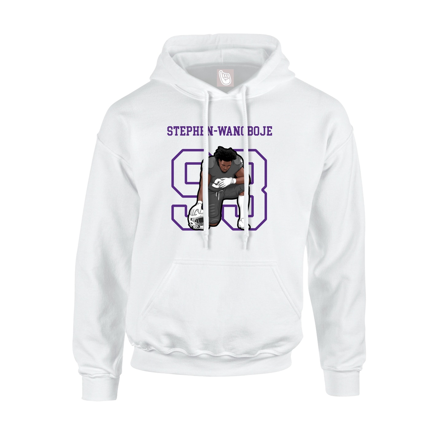 Youth Hoodie — Shirsey in White