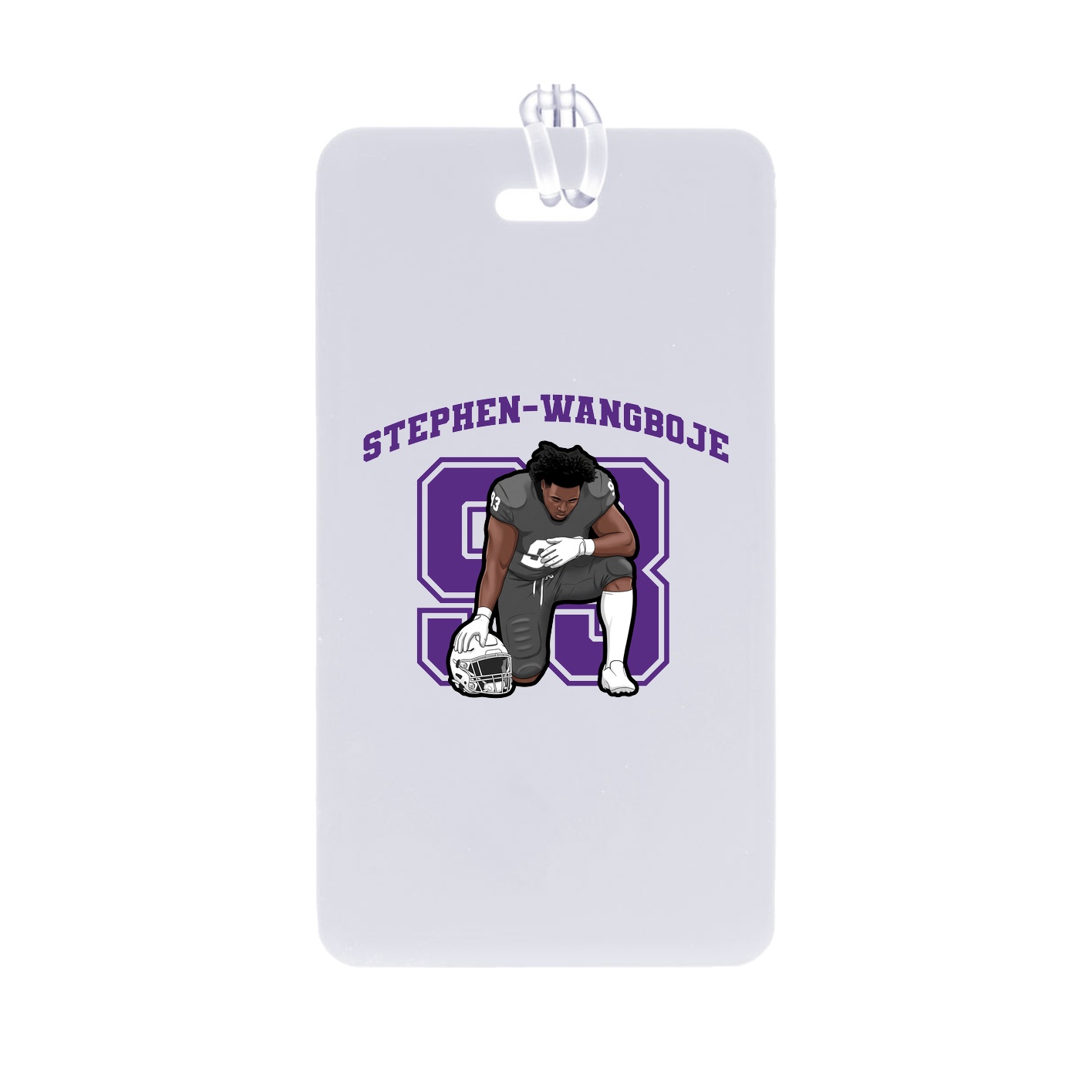 Bag Tag — Number in Classic