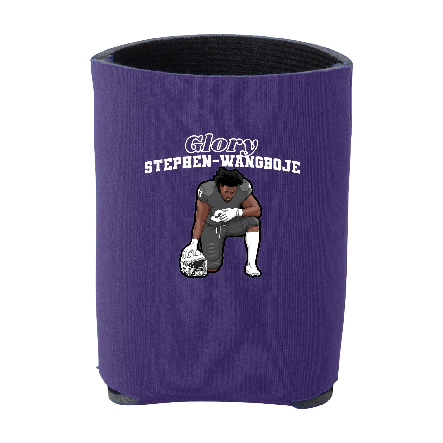 Can Holder — Name Arch in Purple