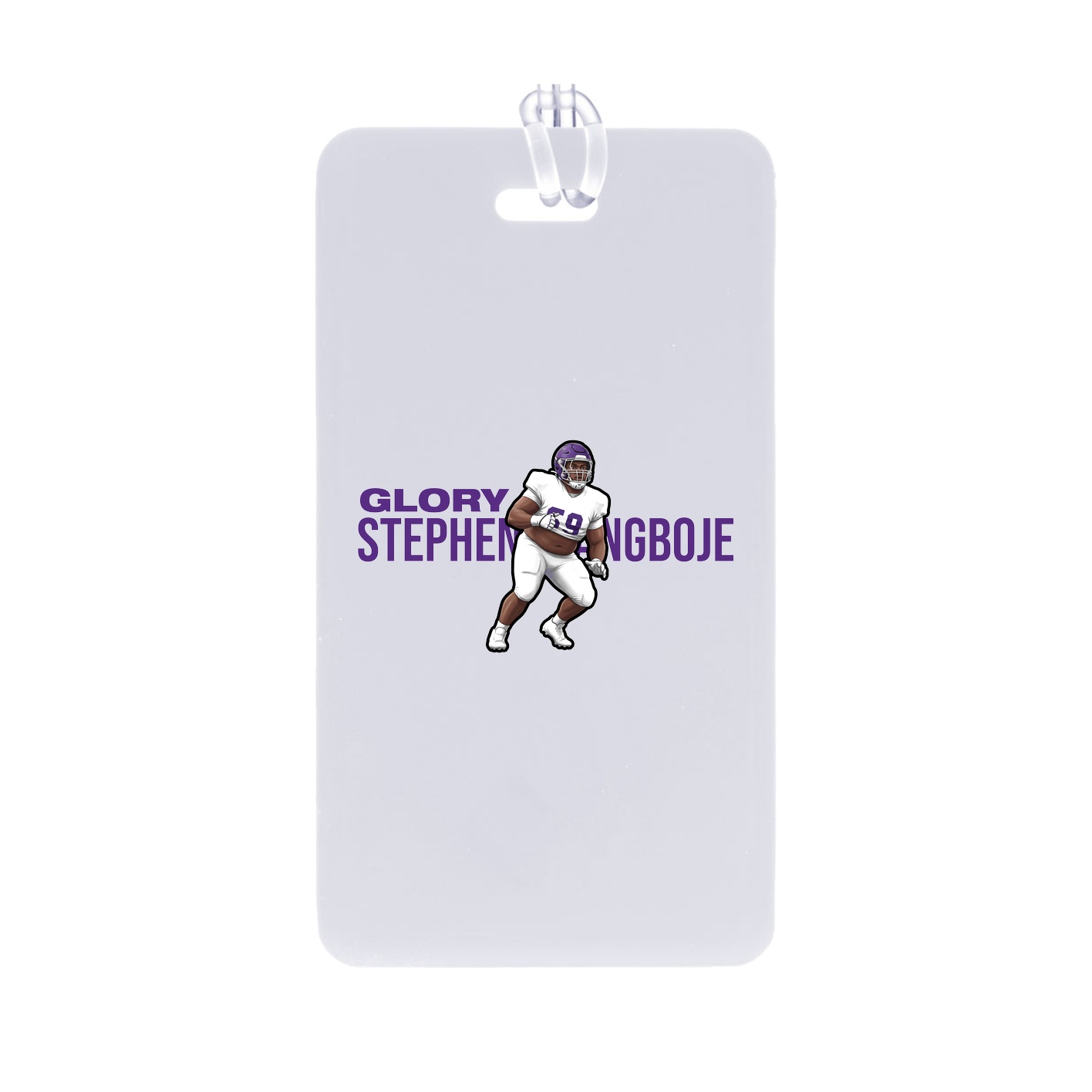 Bag Tag — Player Name in Classic