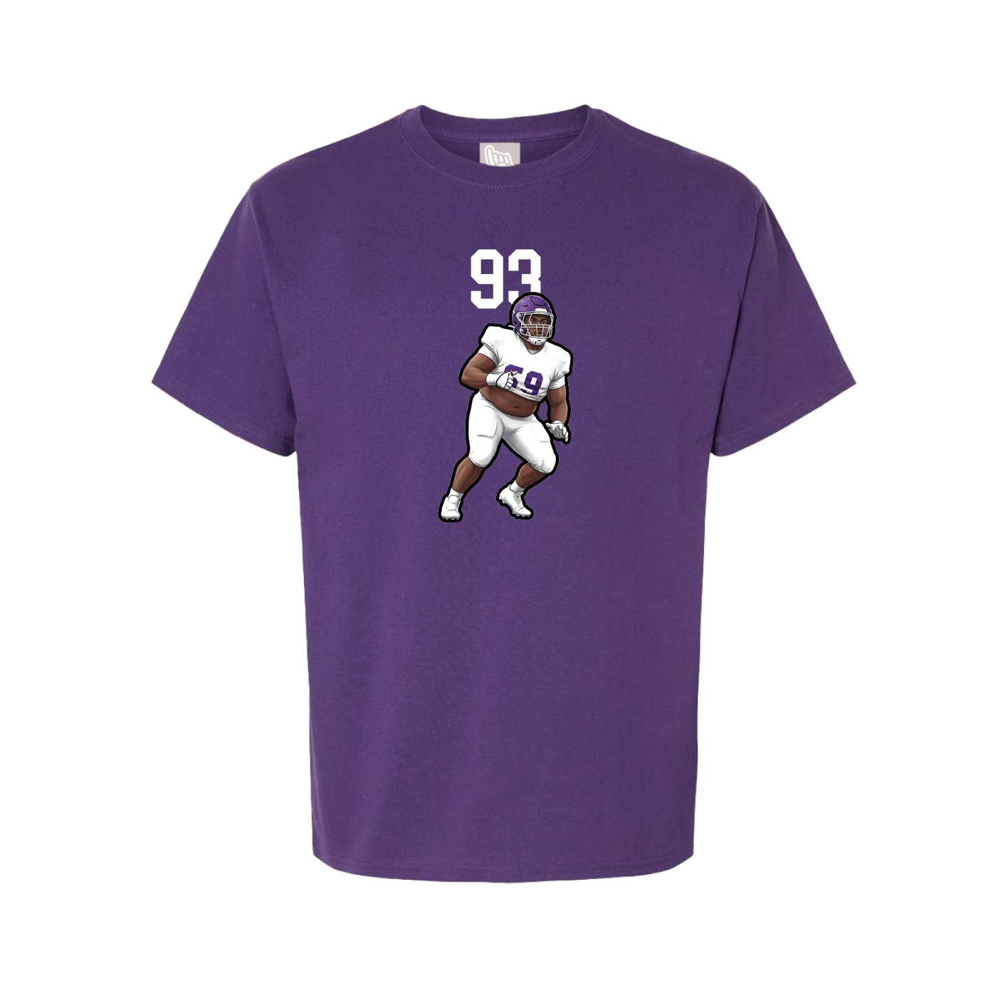 Tee — Number Top in Purple