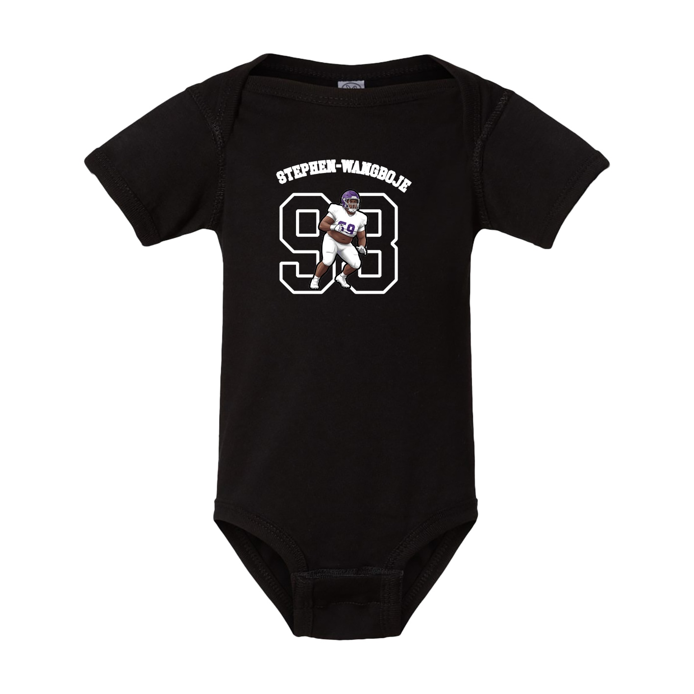 Baby Onesie — Shirsey Arch in Black