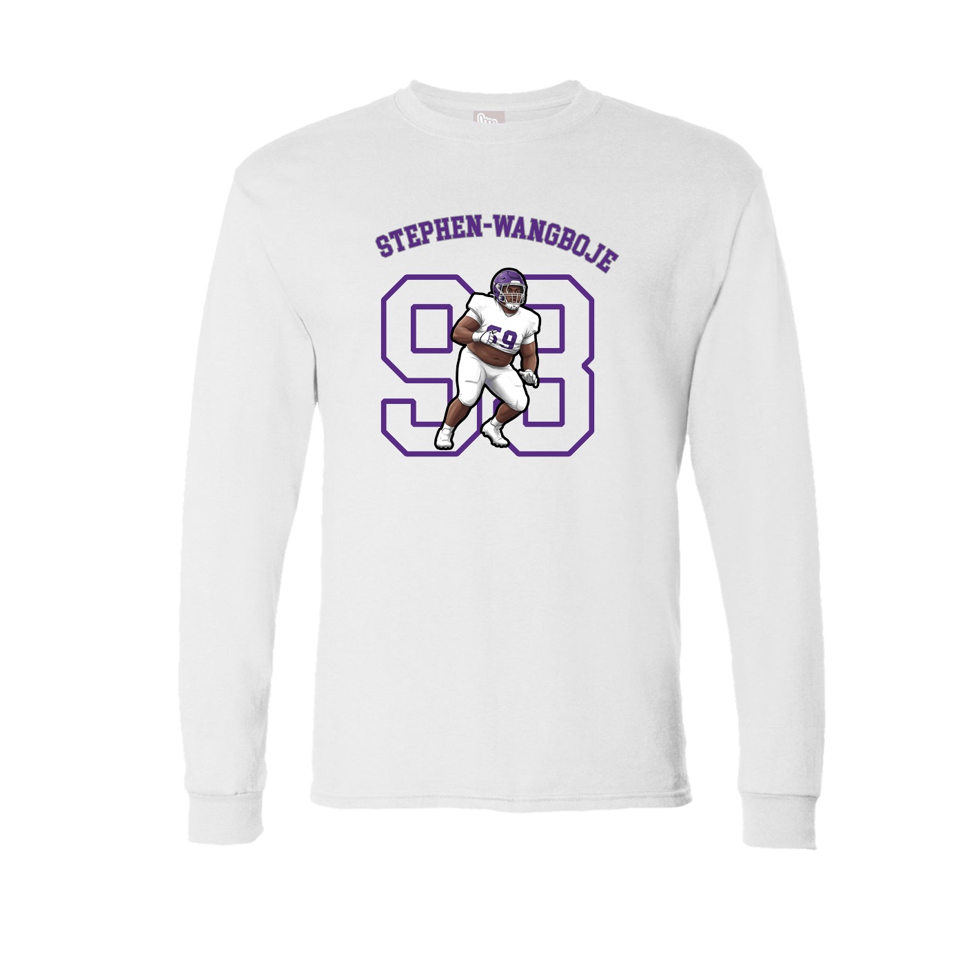 Long Sleeve Tee — Shirsey Arch in White