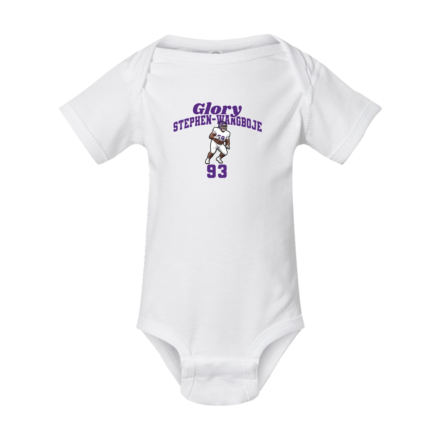 Baby Onesie — Signature Arch in White