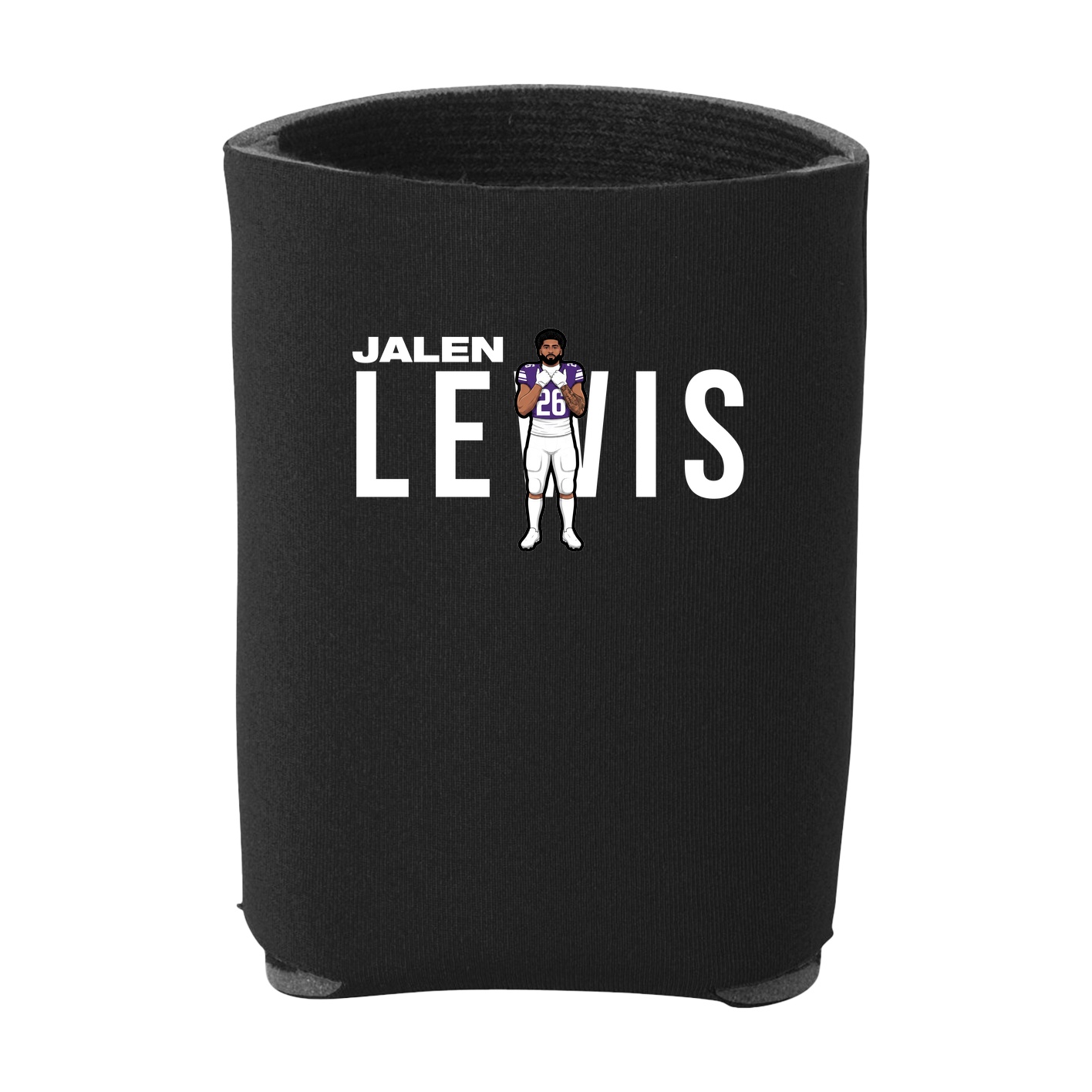 Can Holder — Player Name in Black