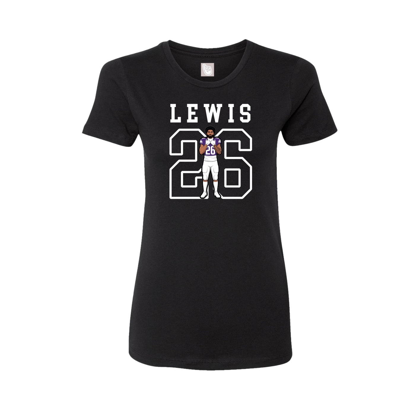 Fitted Women's Tee — Shirsey in Black