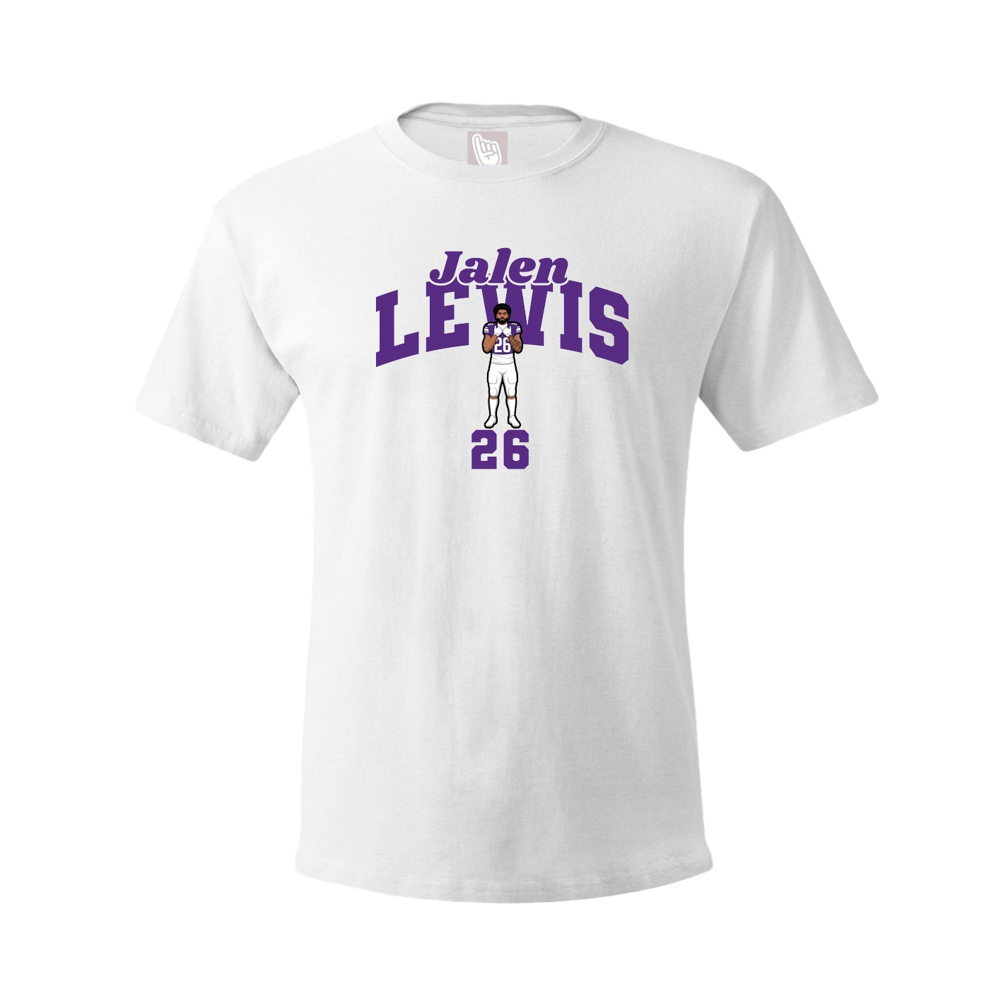 Youth Tee — Signature Arch in White