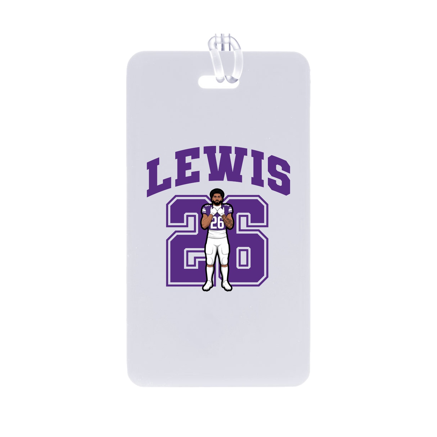 Bag Tag — Number in Classic