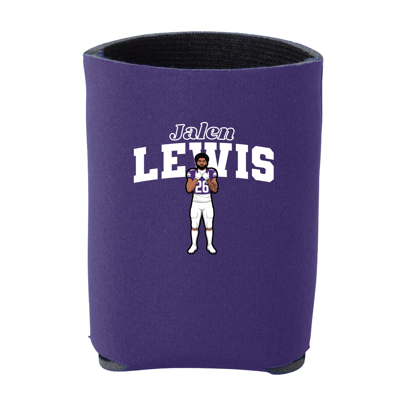 Can Holder — Name Arch in Purple