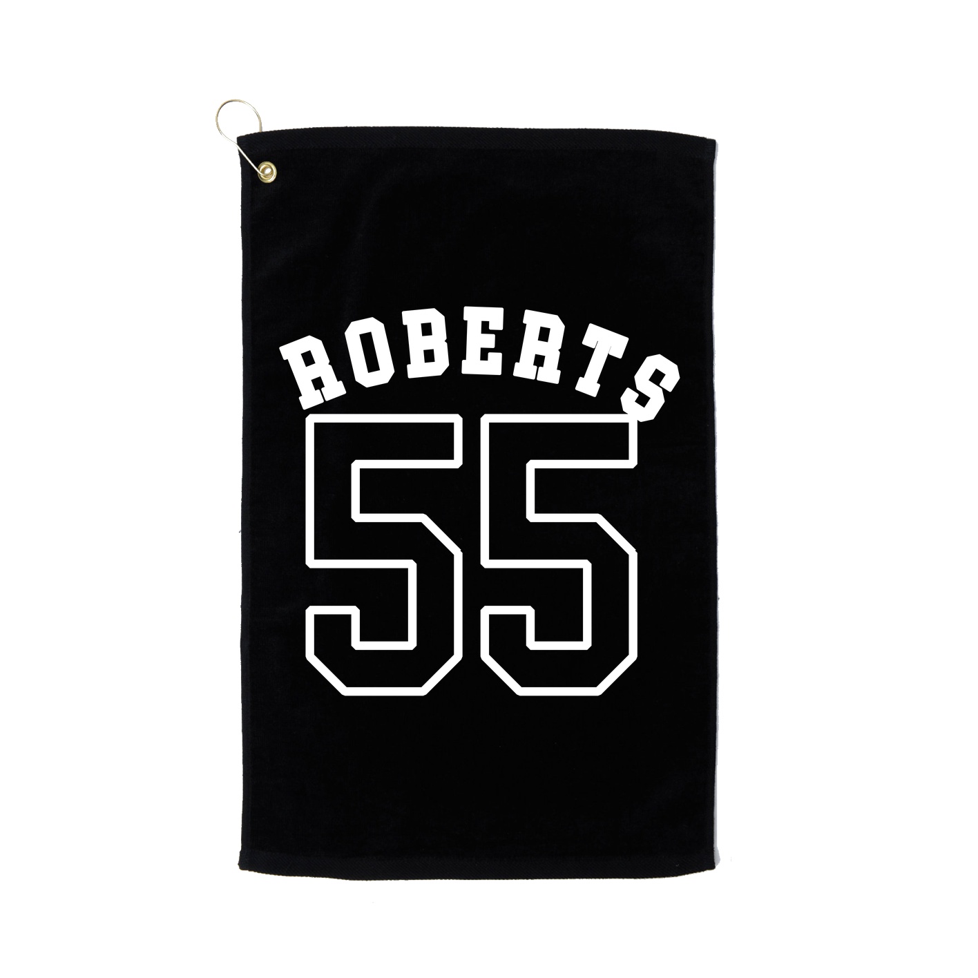 Golf Towel — Shirsey Arch in Black