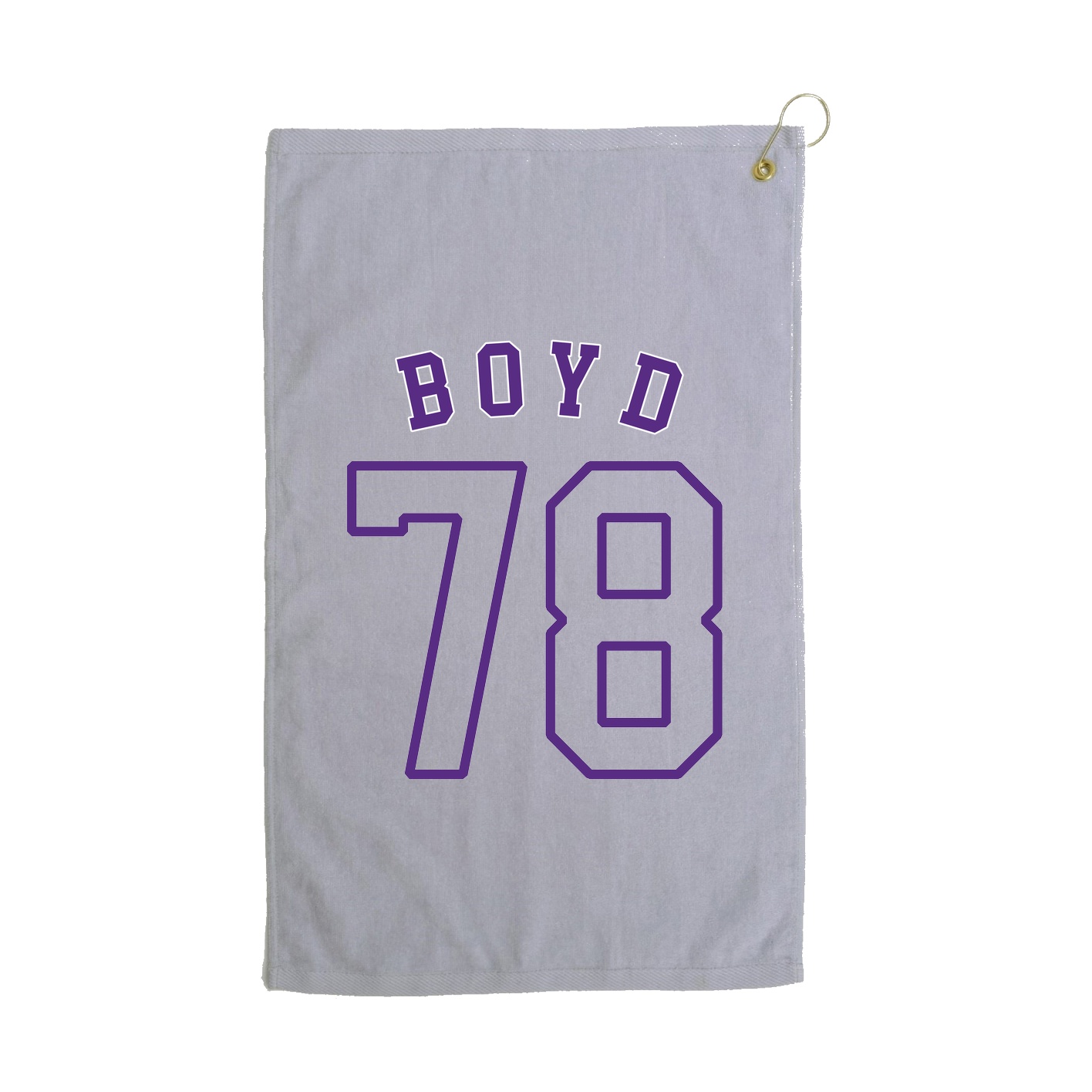 Golf Towel — Shirsey Arch in Grey