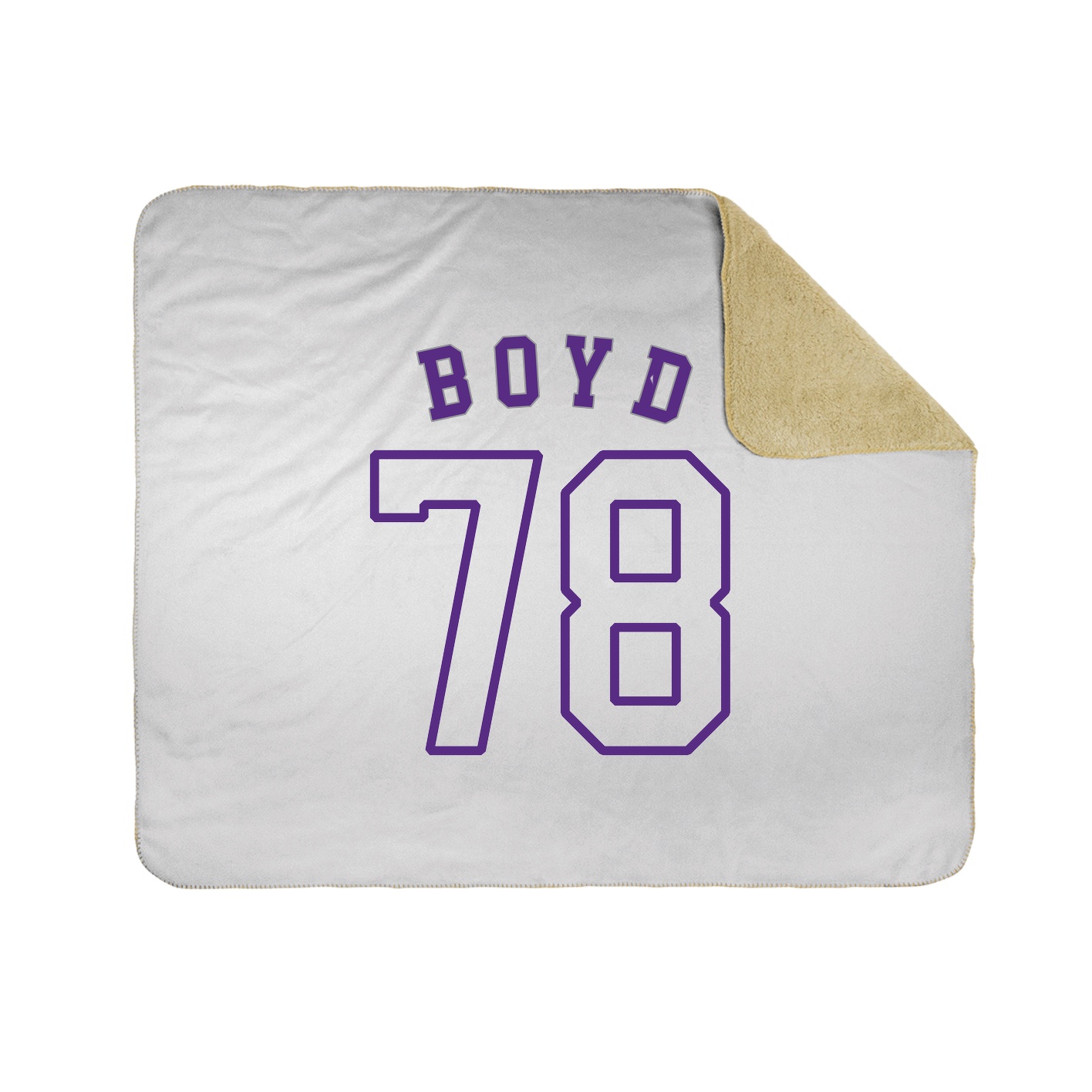 Throw Blanket — Shirsey Arch in White