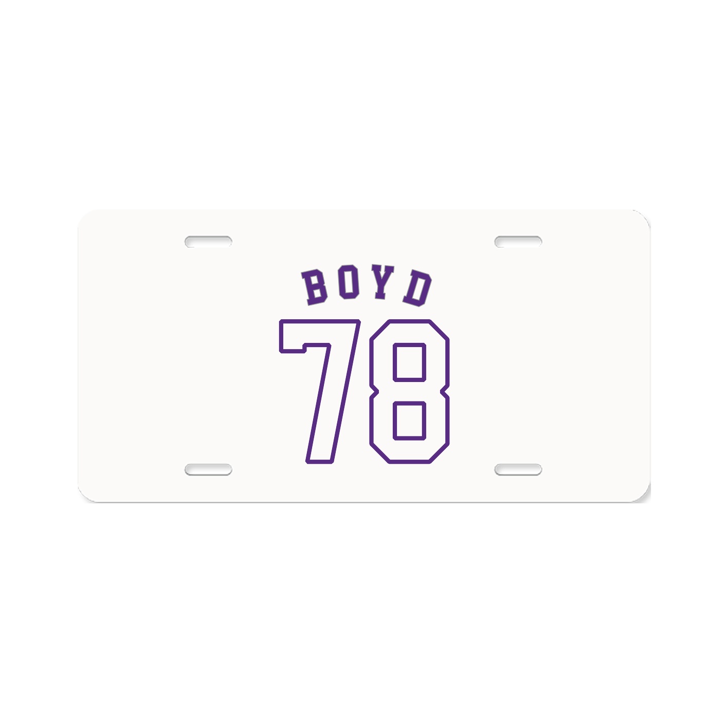 License Plate — Shirsey Arch in Classic