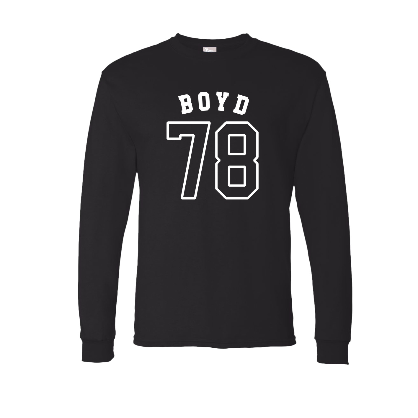 Long Sleeve Tee — Shirsey Arch in Black