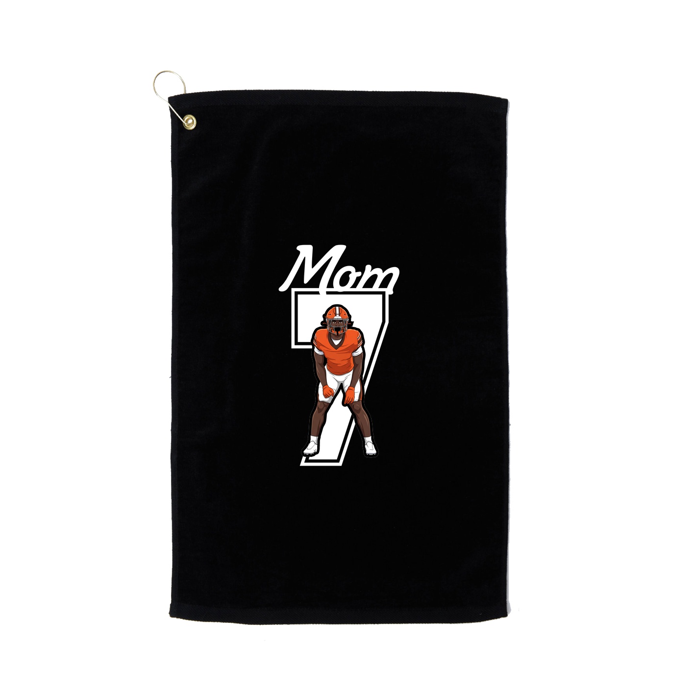 Golf Towel — Mothers Day Shirsey in Black