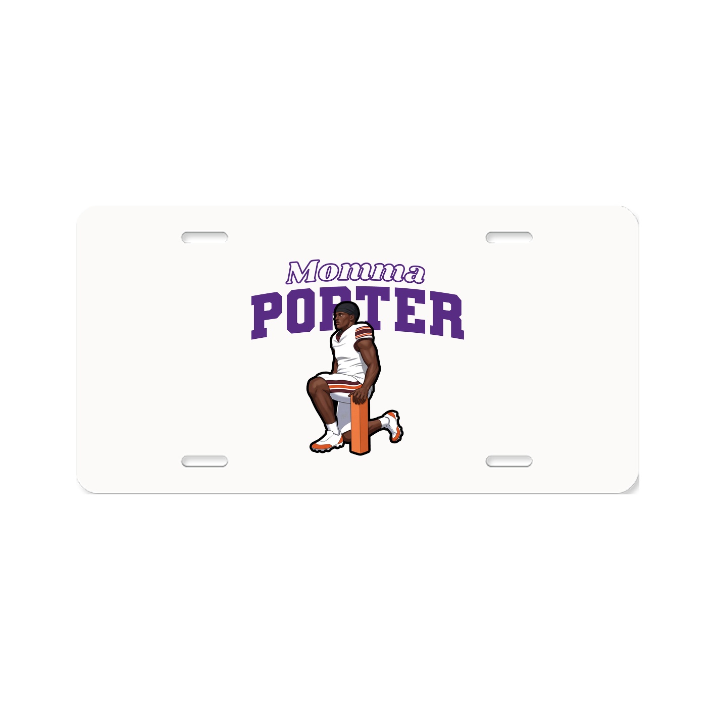 License Plate — Mothers Day Block in Classic