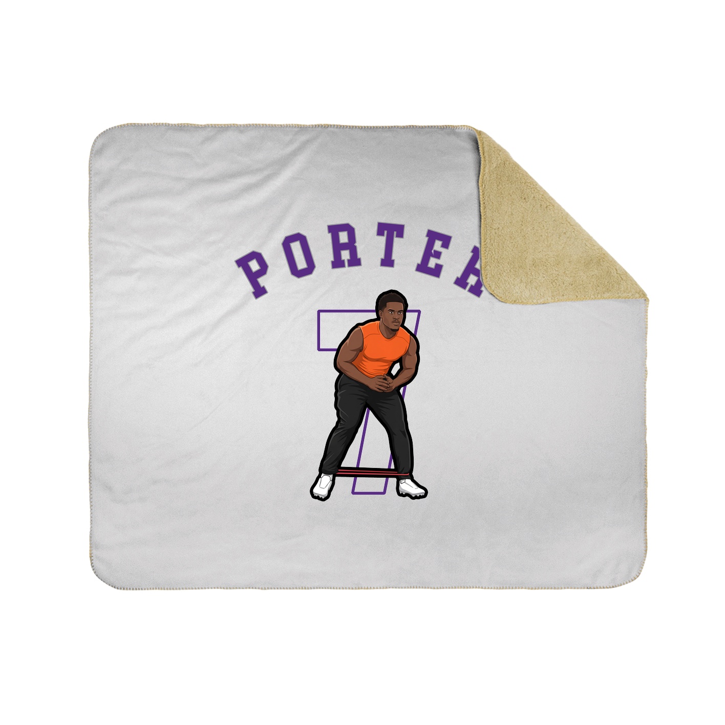 Throw Blanket — Shirsey Arch in White