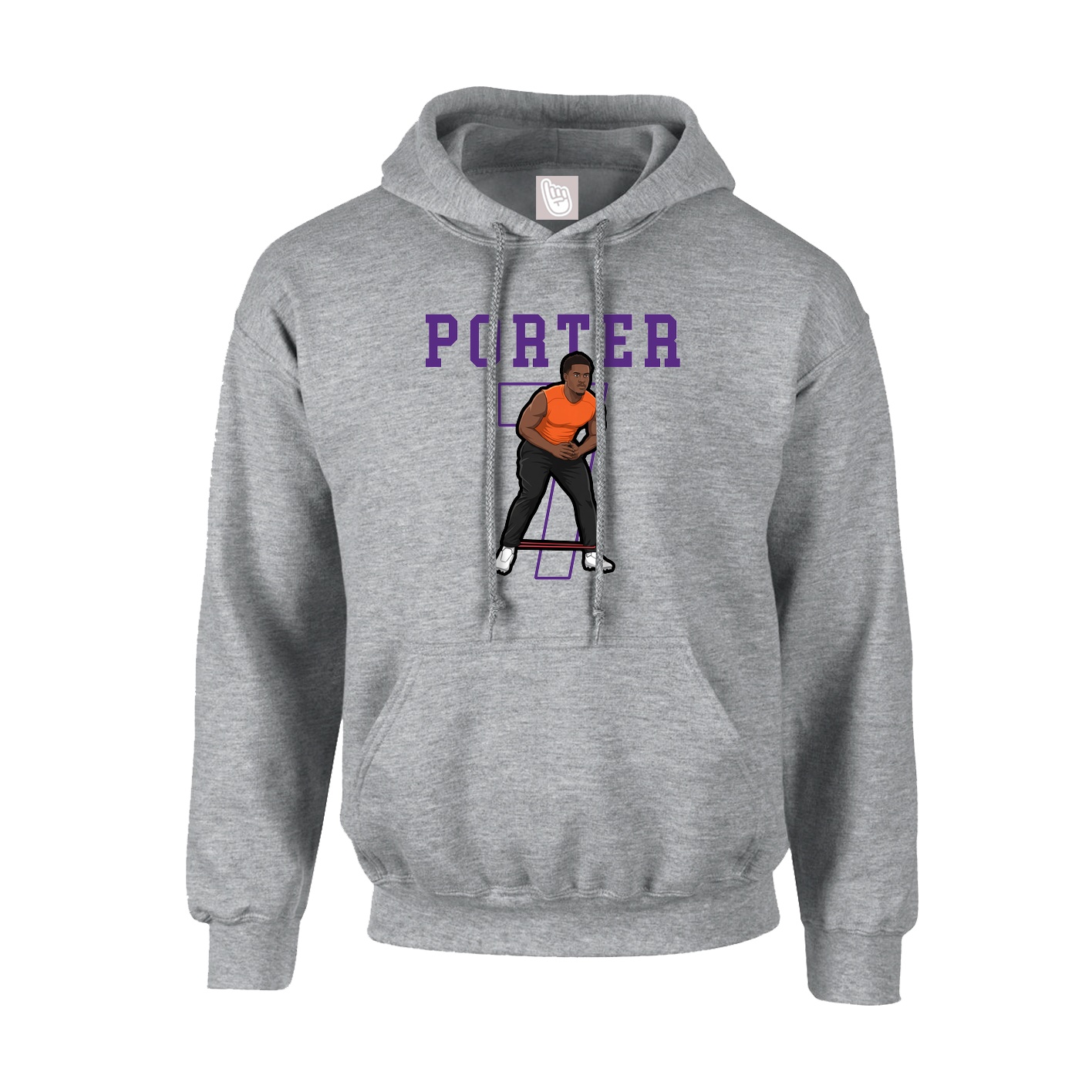 Hoodie — Shirsey in Grey