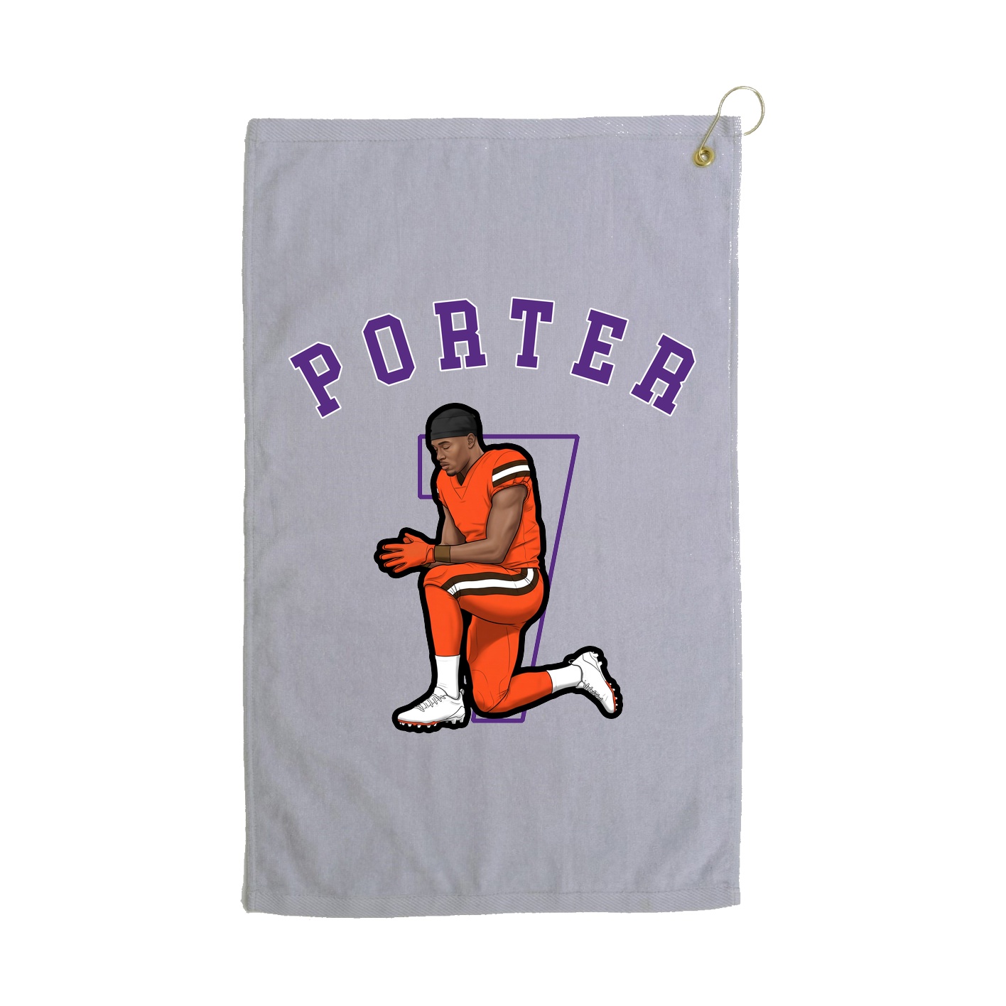 Golf Towel — Shirsey Arch in Grey