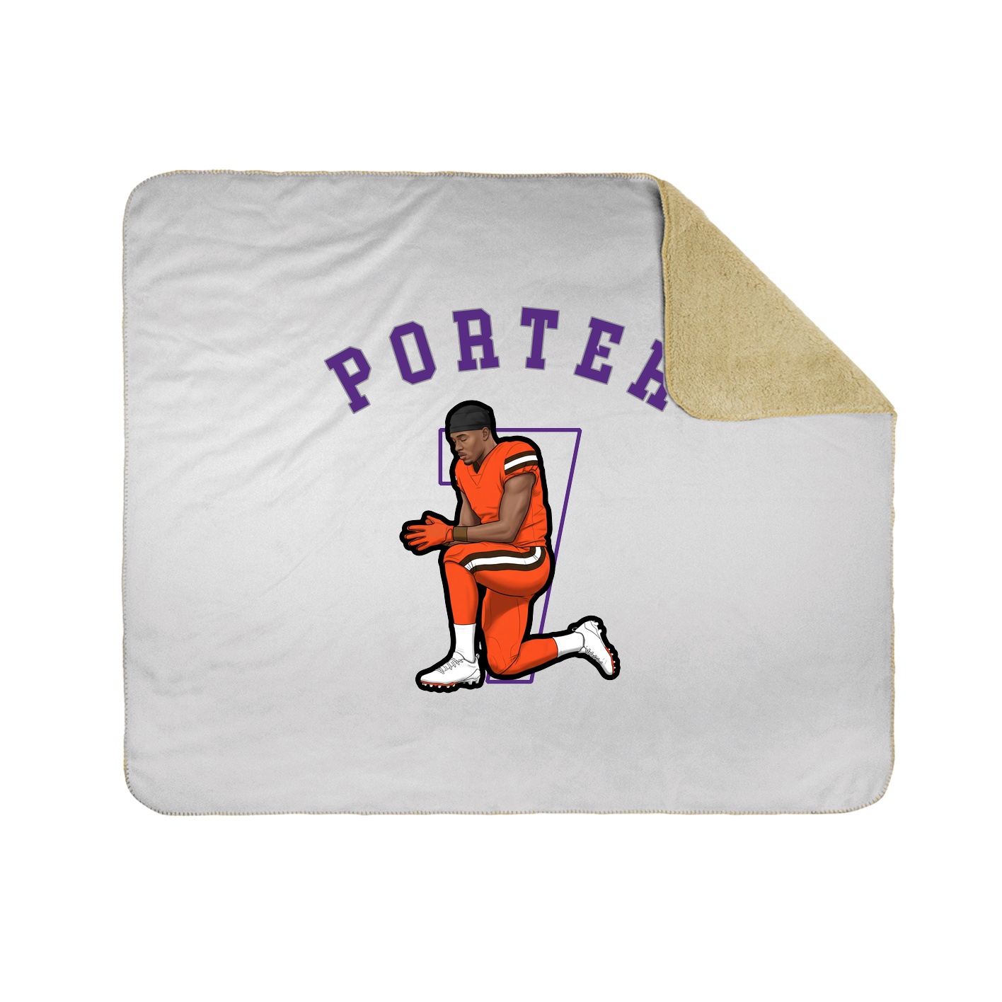 Throw Blanket — Shirsey Arch in White