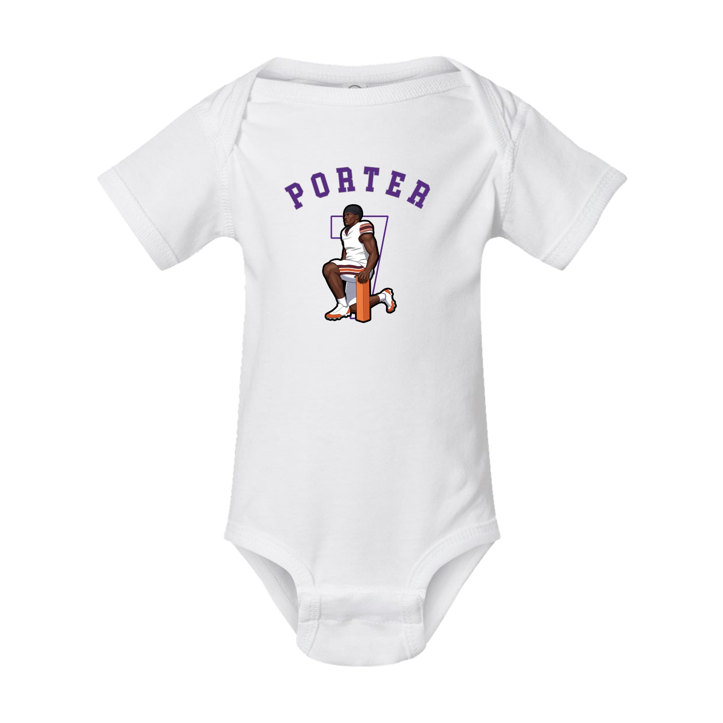 Baby Onesie — Shirsey Arch in White