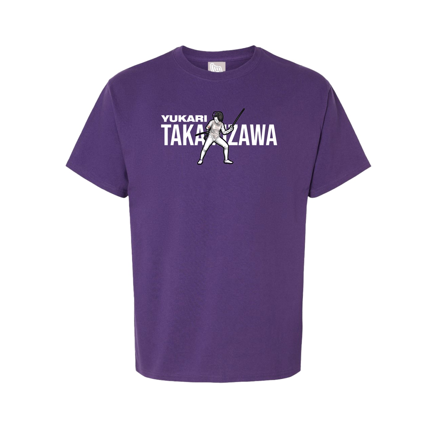 Youth Tee — Player Name in Purple