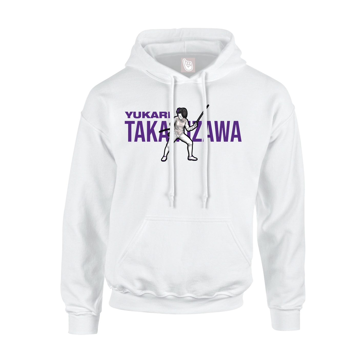 Hoodie — Player Name in White