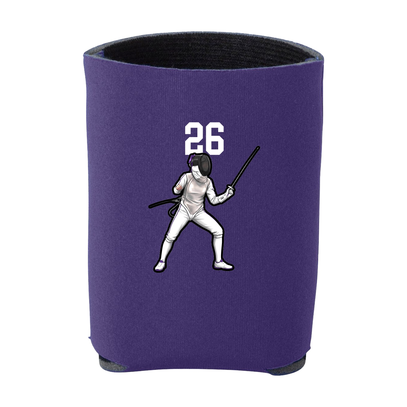 Can Holder — Number Top in Purple