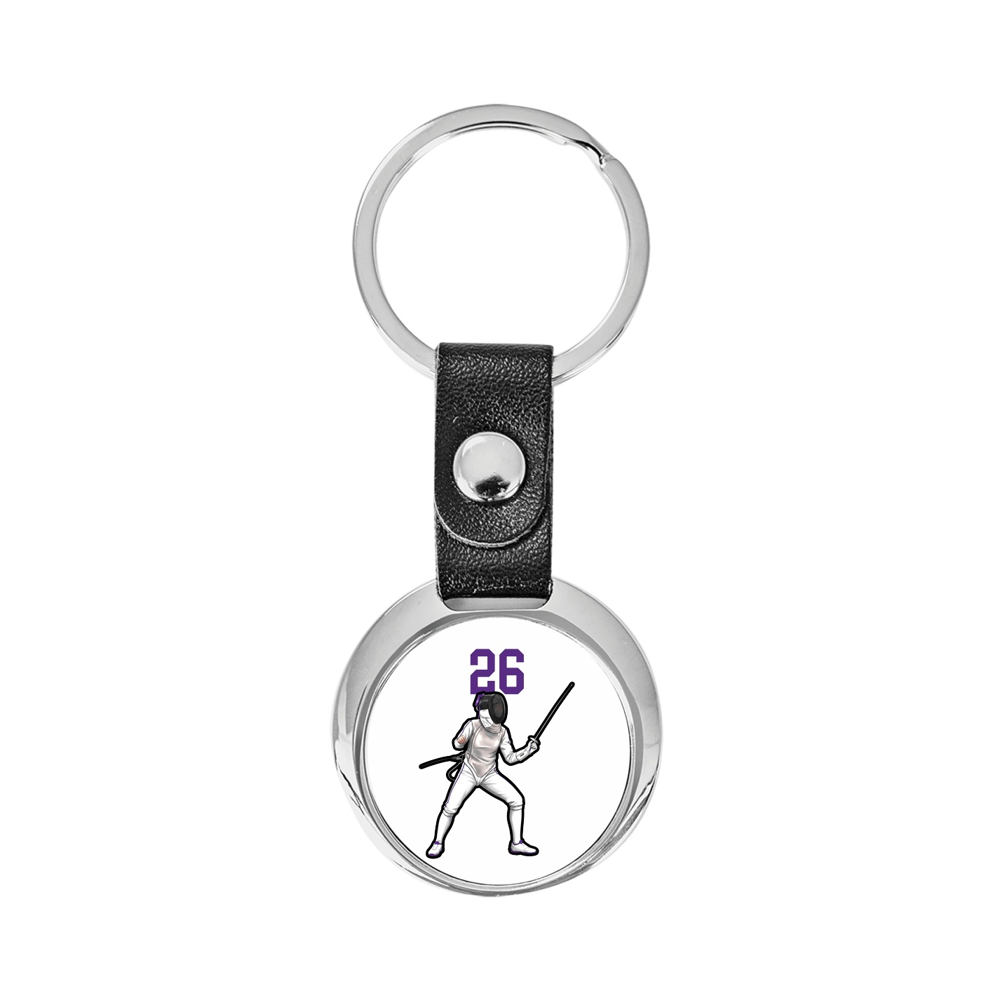 Key Chain — Number Top in Classic