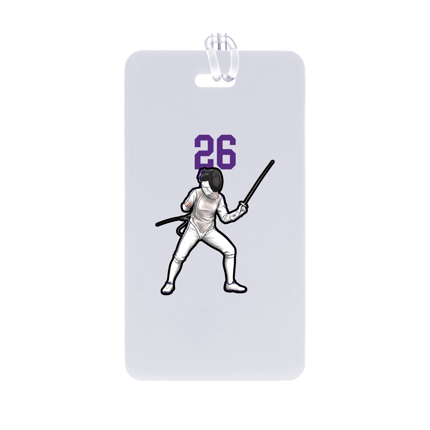 Bag Tag — Number Top in Classic