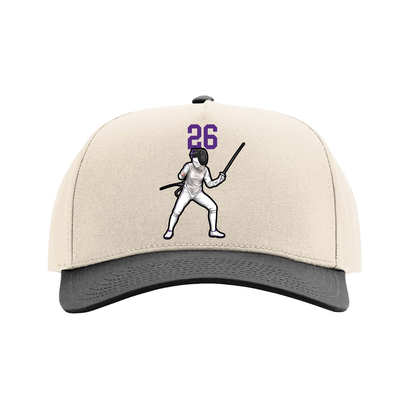 Full Fabric Five-Panel Champ Cap