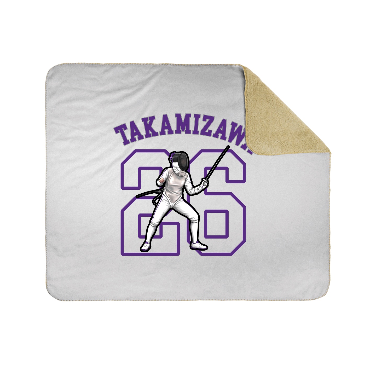 Throw Blanket — Shirsey Arch in White