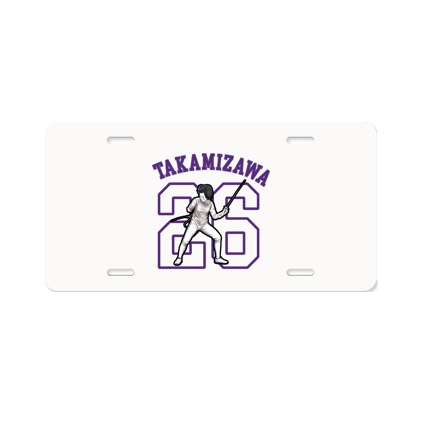 License Plate — Shirsey Arch in Classic