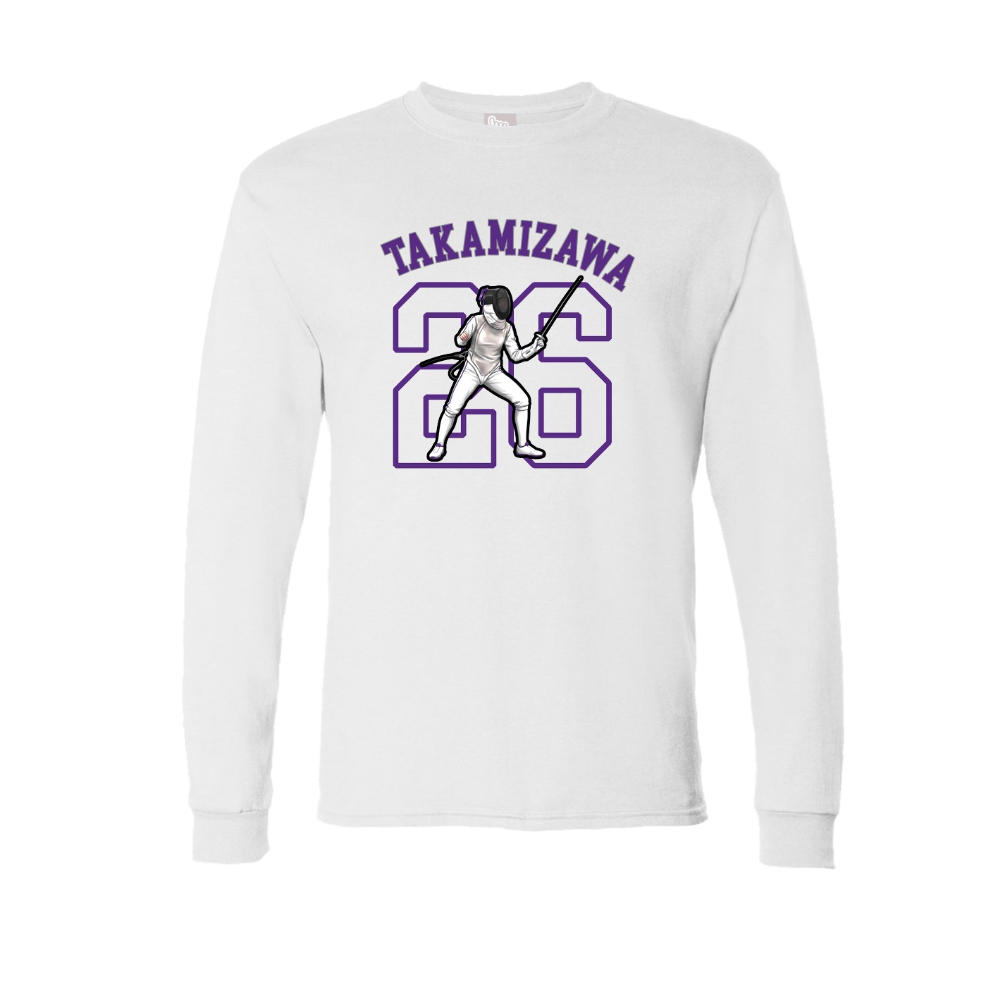 Long Sleeve Tee — Shirsey Arch in White