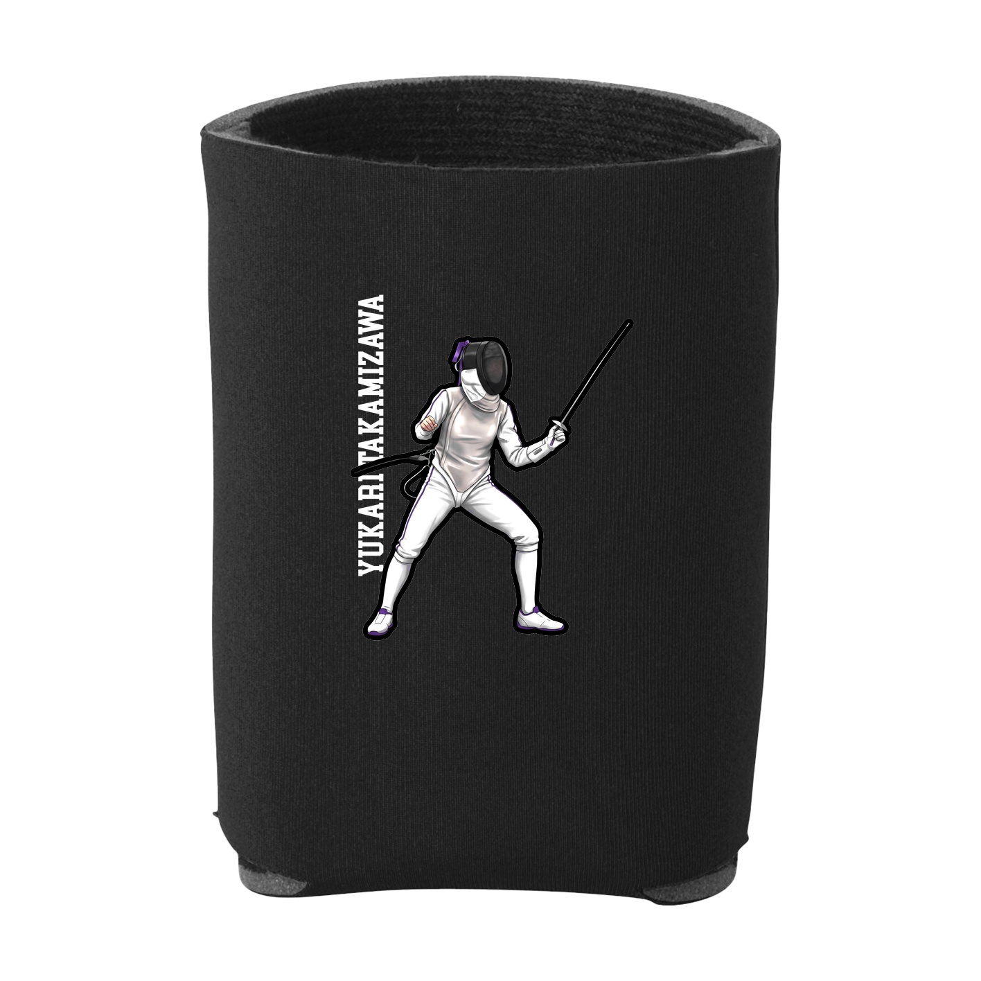 Can Holder — Name Vertical in Black