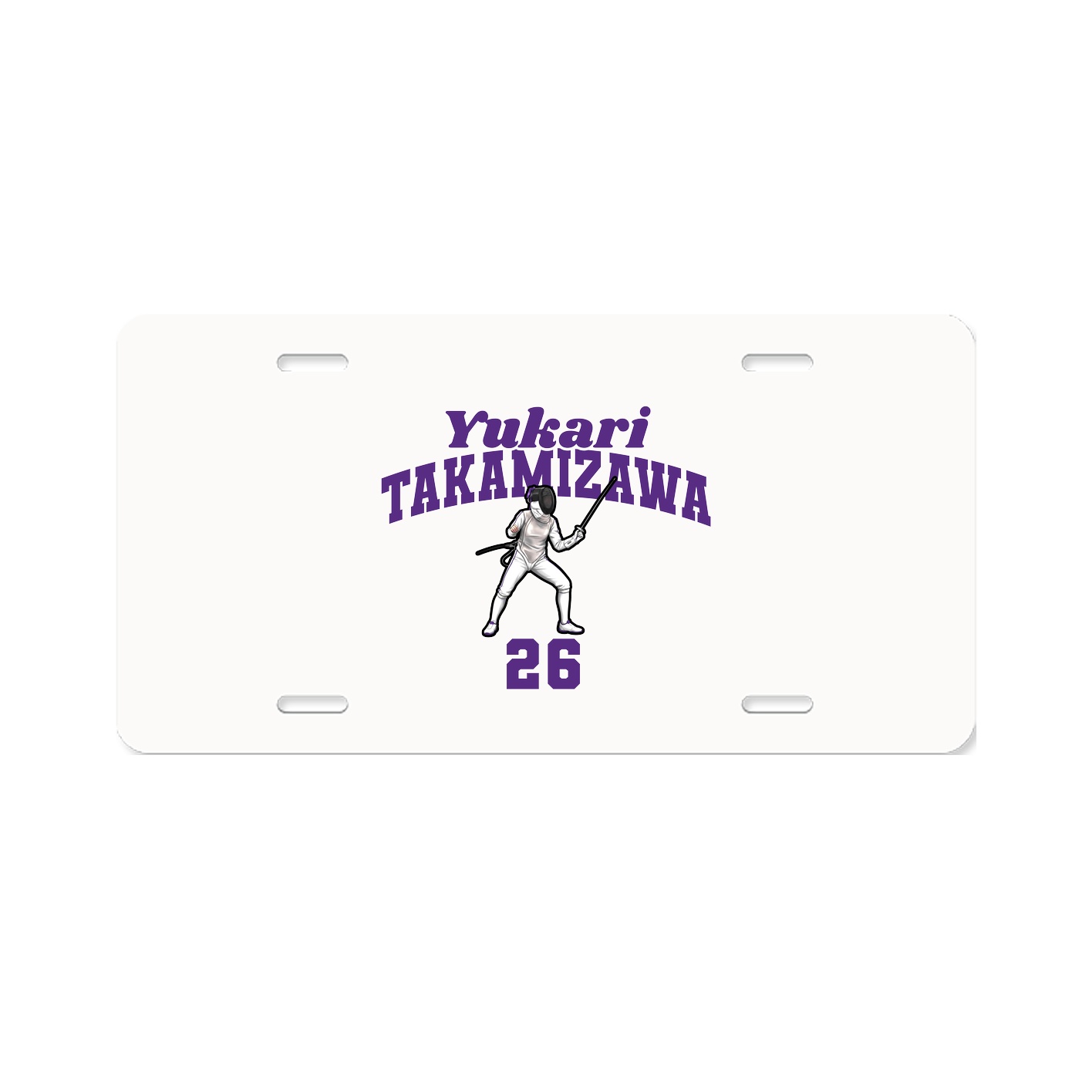 License Plate — Signature Arch in Classic
