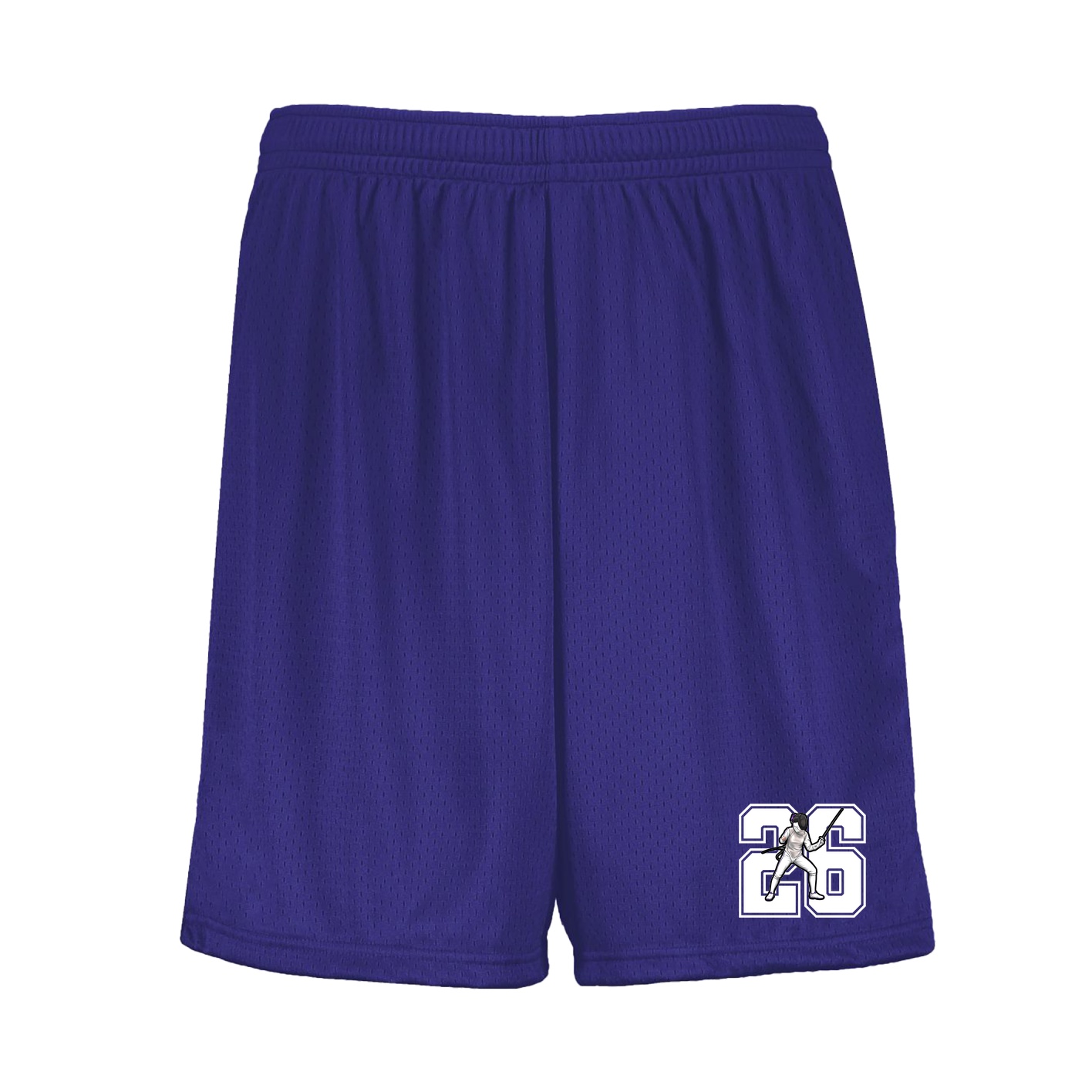 Shorts — Number in Purple