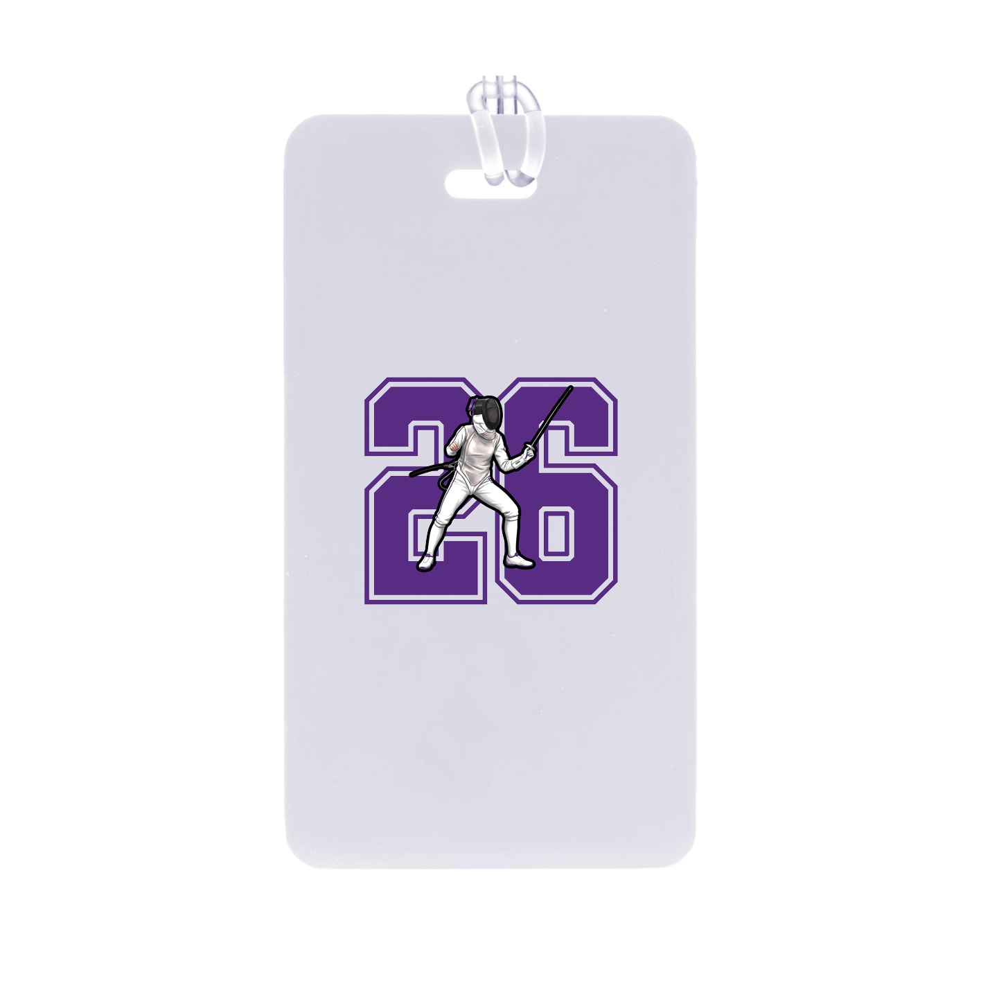 Bag Tag — Number in Classic