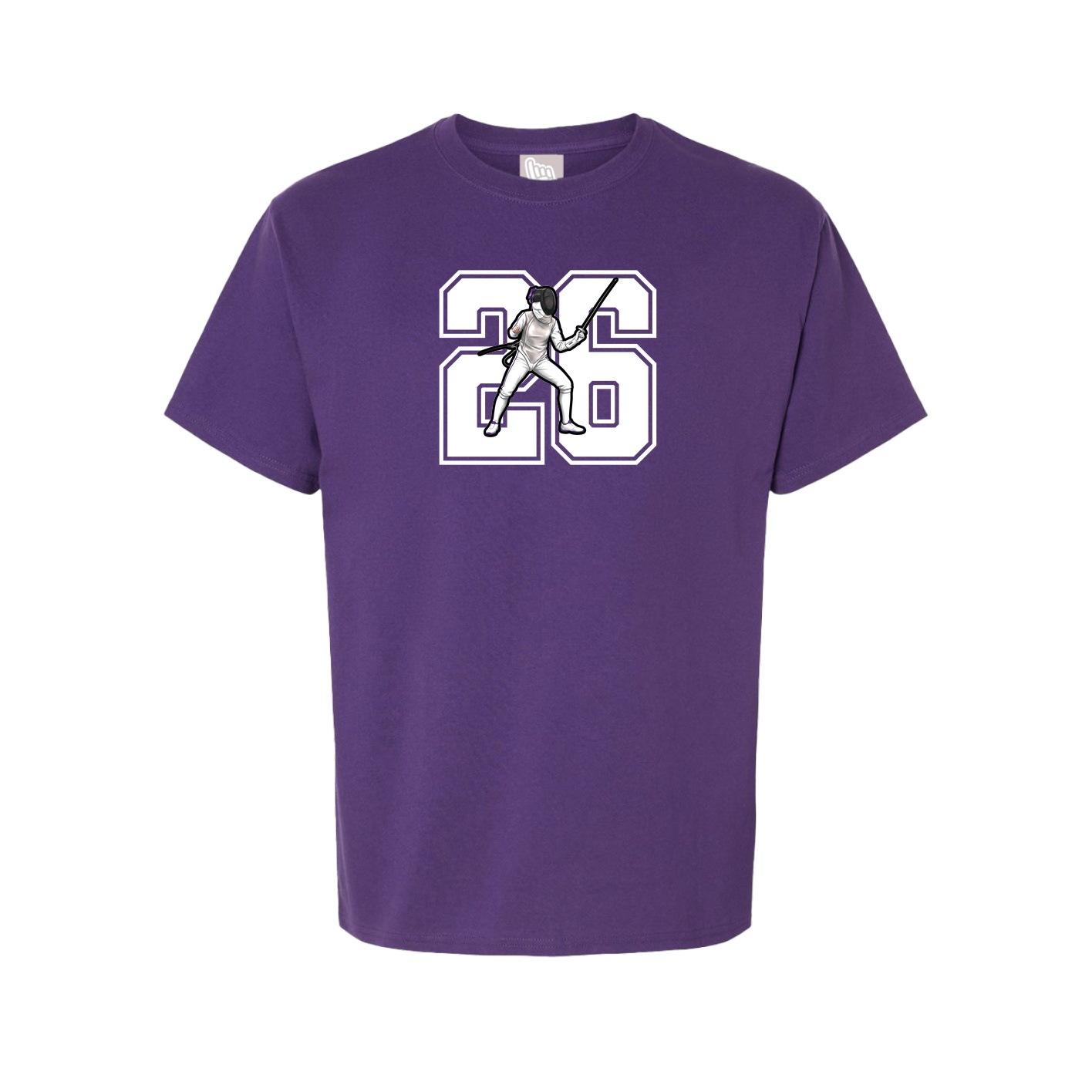 Tee — Number in Purple