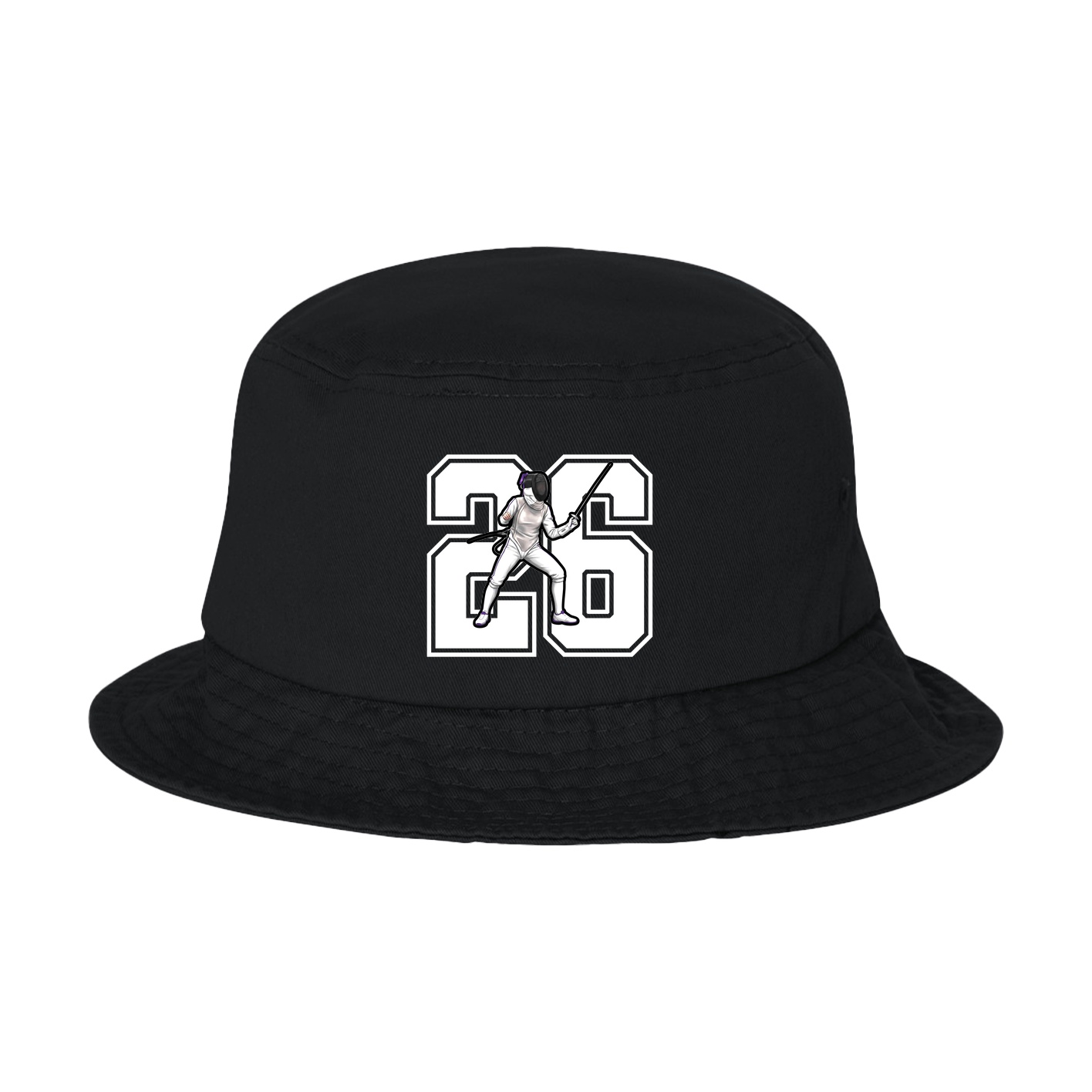 Bucket Cap — Number in Black